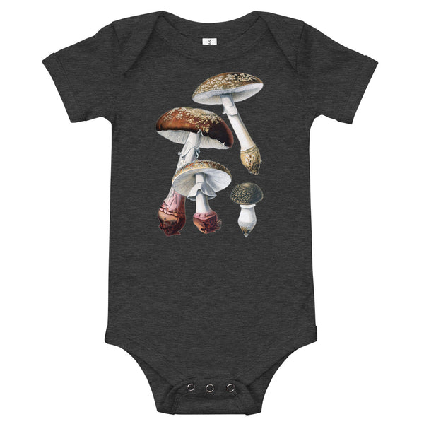 Baby mushroom bodysuit