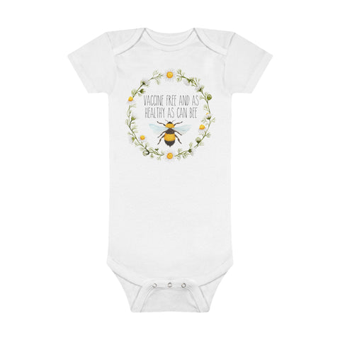 Healthy As Can Bee Onesie® Organic Baby Bodysuit