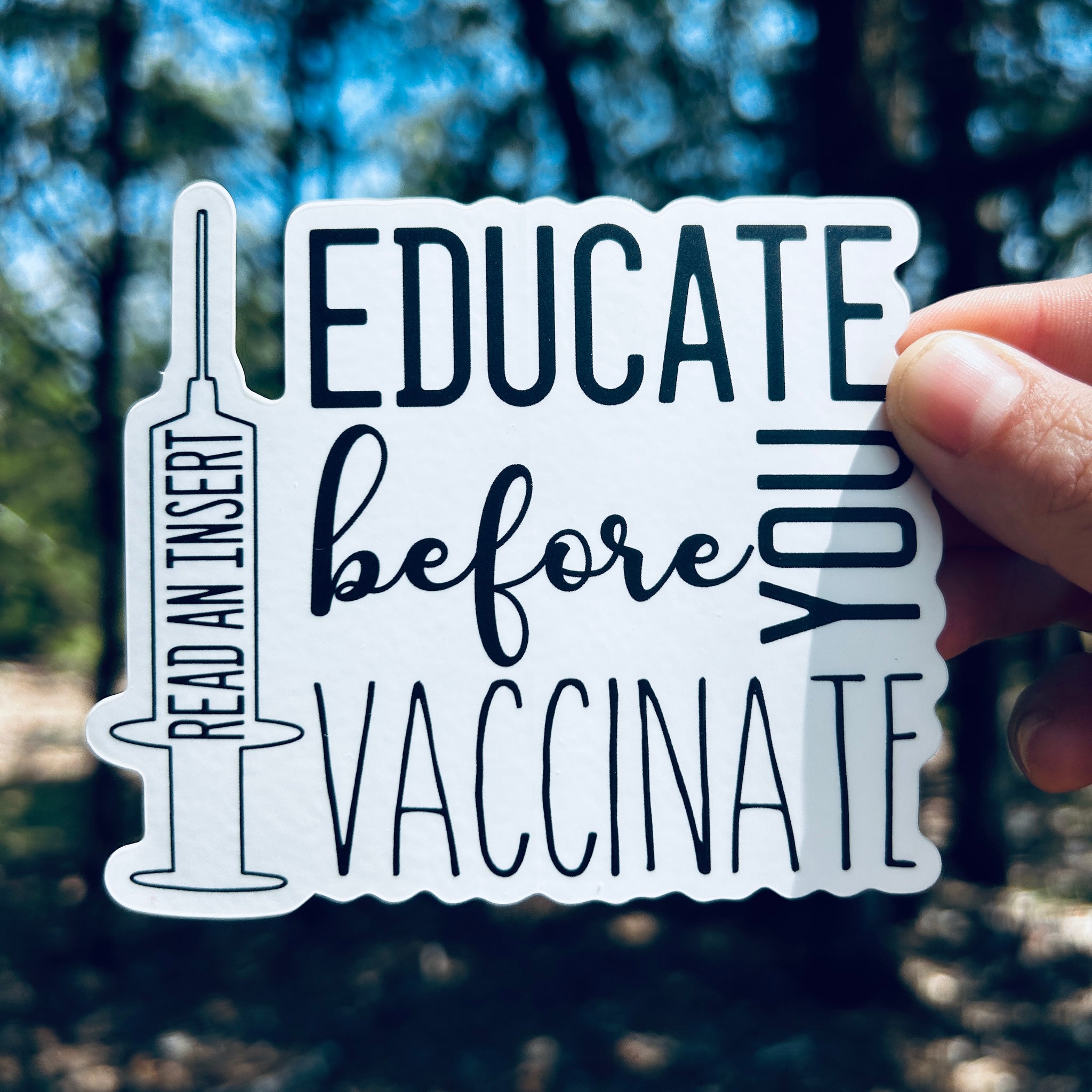 Educate Sticker