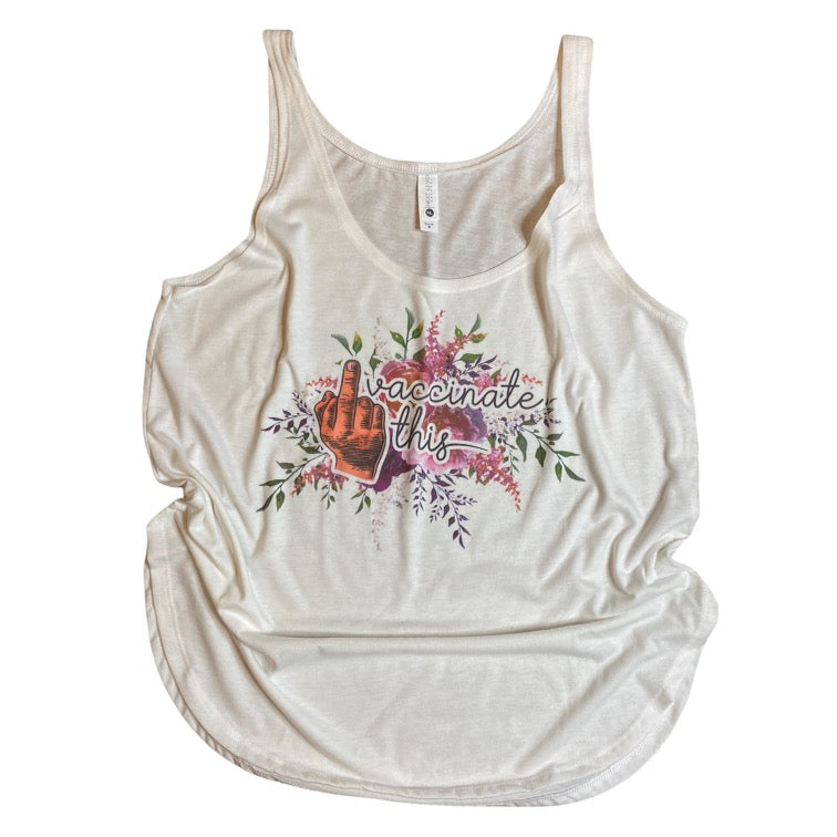 M White Vacc This Tank Top
