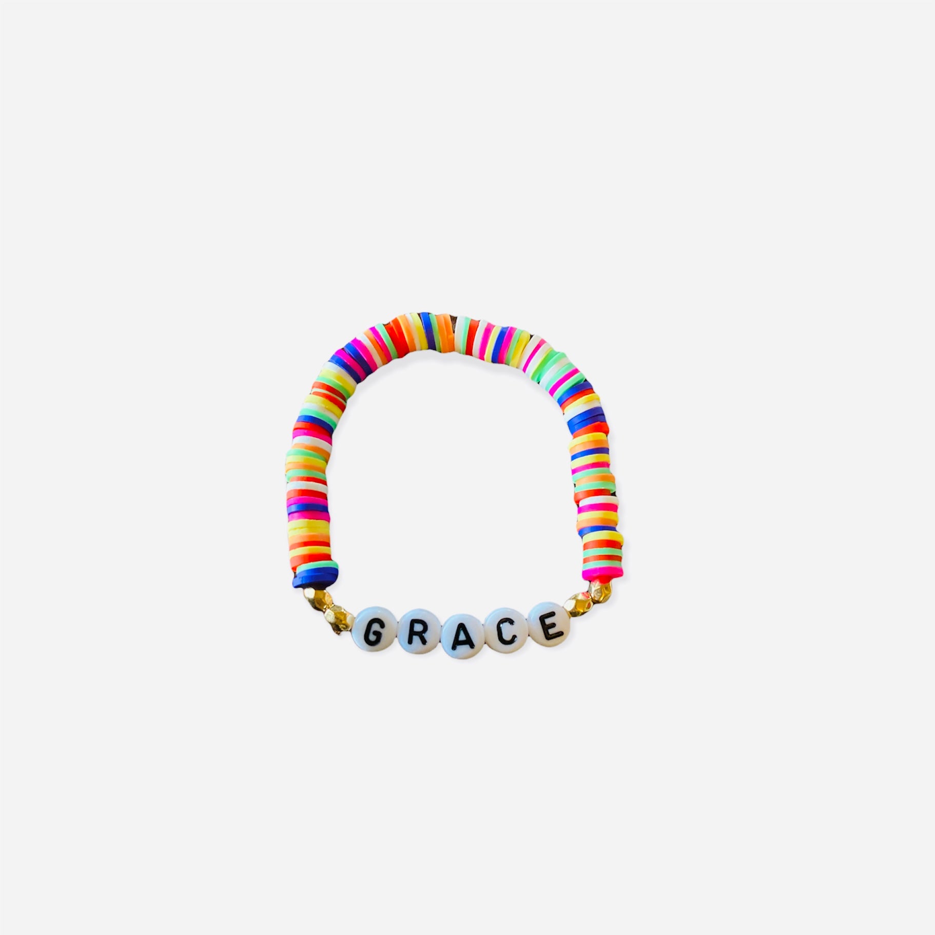 Personalized Rainbow Bracelet (adult/teen/tween*)