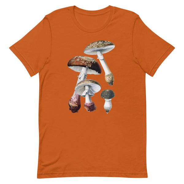 Short-Sleeve Unisex mushroom T-Shirt